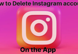 How to Delete Instagram Account from App